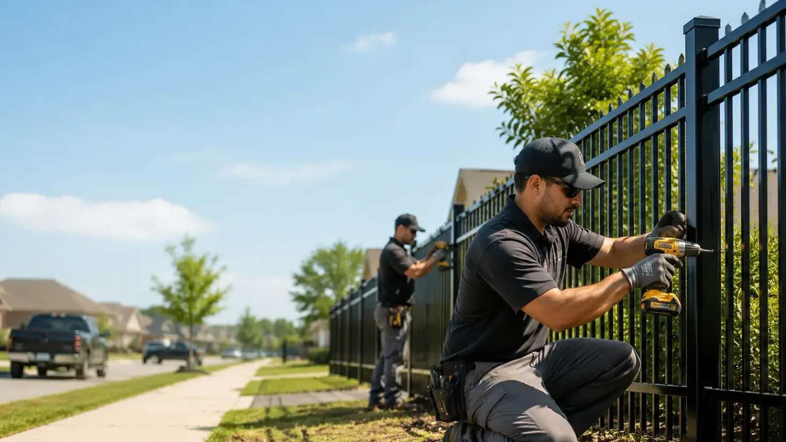 Metal Fence Installation in Warbranch, KY